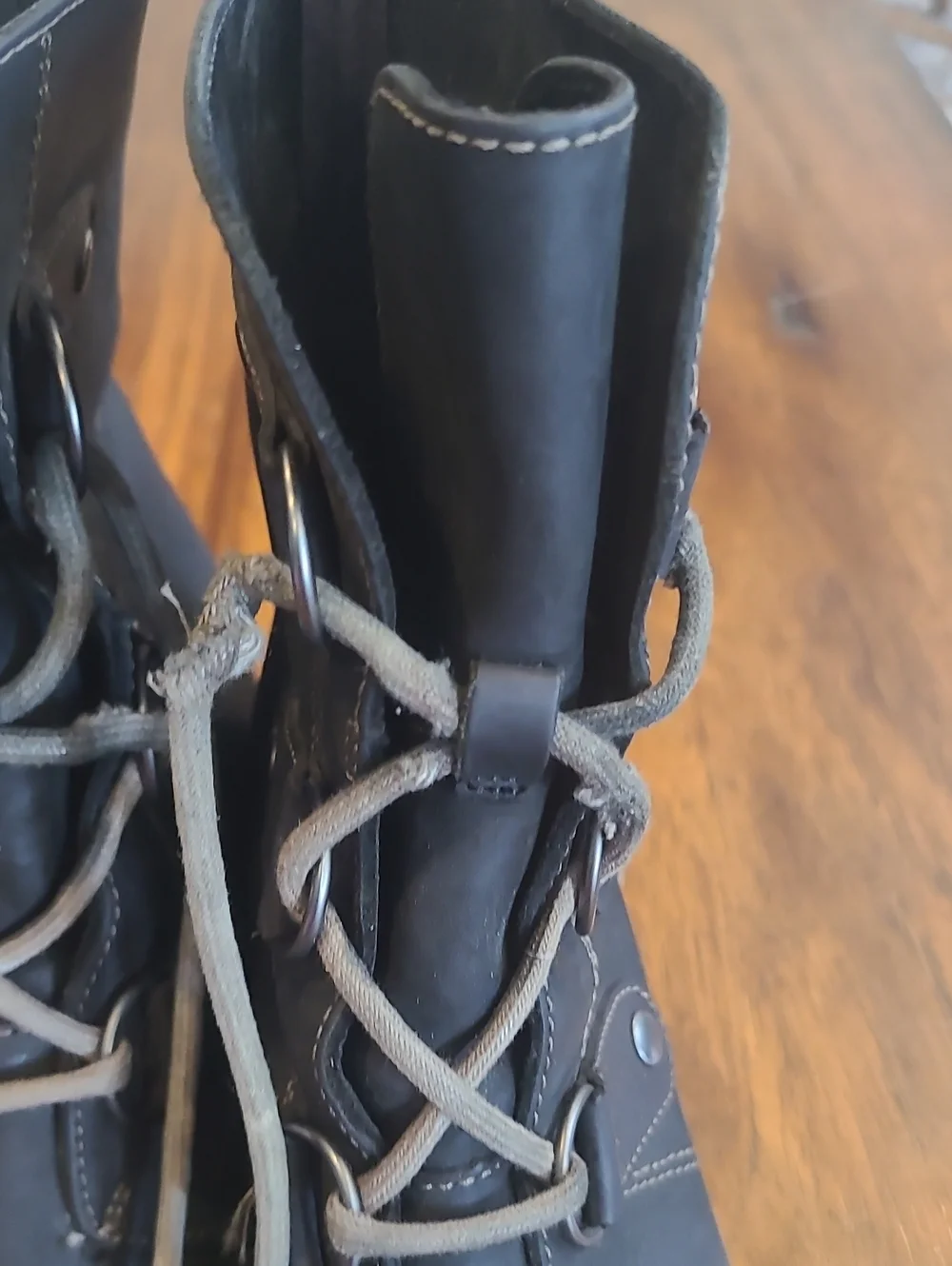 Sorel Joan of Arctic Wedge Mid Lace-Up Boots Womens Black Waterproof Size 7.5